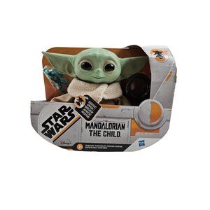 Star Wars The Mandalorian The Child Talking Plush Doll 7.5" Disney Hasbro